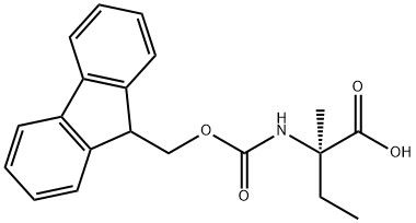Witte poeder FMOC-aminosuren Reinheid 98+ Fmoc-L-isovaline CAS nr. 857478-30-9
