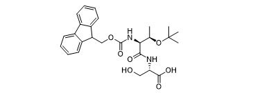 Di-peptide onzuiverheid Fmoc-Thr ((tBu) -Ser-OH HPLC 98+ CAS 2171282-46-3