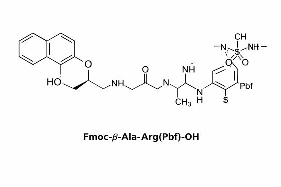 Fmoc-β-Ala-Arg(Pbf)-OH Vaste-fase Peptidesynthese