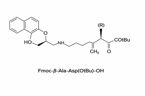 Fmoc-β-Ala-Asp(OtBu)-OH Zure aminozuur (Asp) introductie SPPS