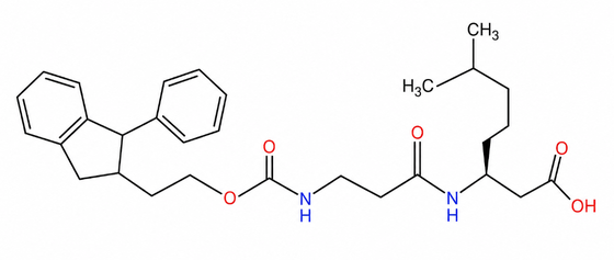 Fmoc-β-Ala-Leu-OH LPPS Fmoc-derivaten Onzuiverheid HPLC 99+