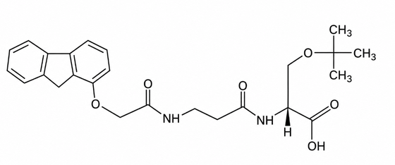 Fmoc-β-Ala-Ser(tBu)-OH Peptide Standaard KSM HPLC 99+